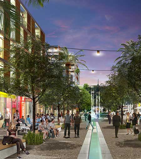 Masterplan laneways